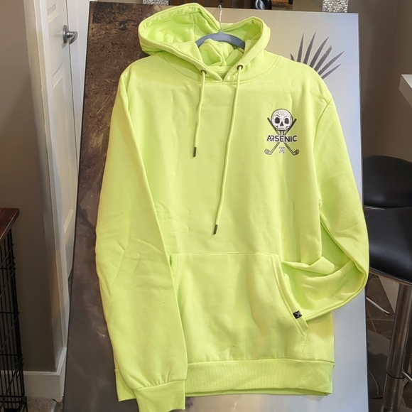 Arsenic Lime Green Hoodie - Hole in None - Picture 4 of 4